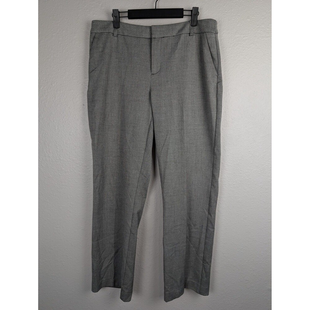 Charter Club Pants Womens‎ 12 Gray Classic Fit Stretch Workwear Career Trousers